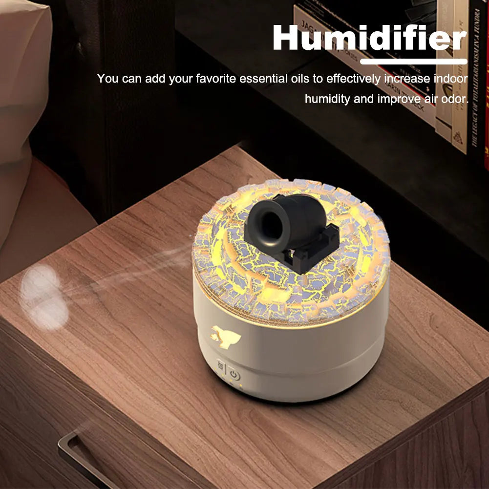 FlameBlast - Humidificador Cañón con Efecto Fuego y anillos de humo
