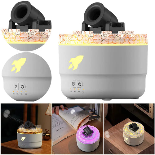 FlameBlast - Humidificador Cañón con Efecto Fuego y anillos de humo