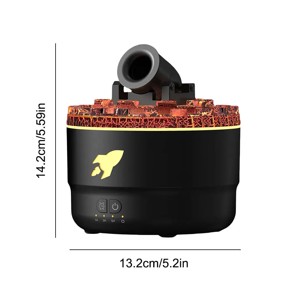 FlameBlast - Humidificador Cañón con Efecto Fuego y anillos de humo